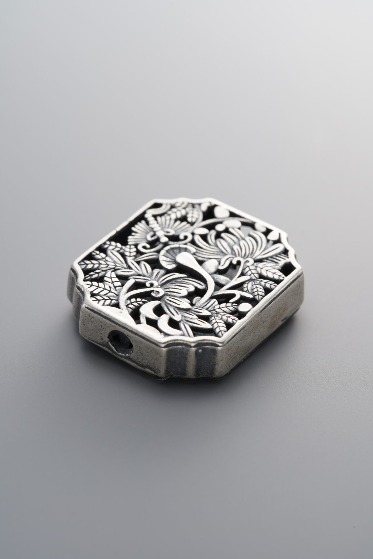 Hollowed-out-carved Square Plate