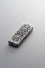 Hollowed-out-carved Rectangle Plate