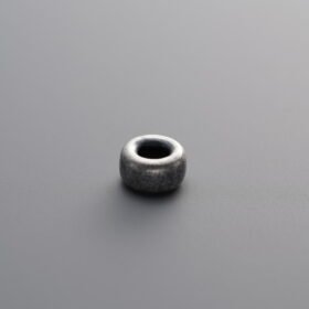 Round Silver Chip Bead