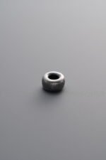 Round Silver Chip Bead