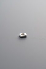 Irregular Crushed Silver Bead