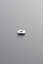 Irregular Crushed Silver Bead
