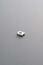 Irregular Crushed Silver Bead