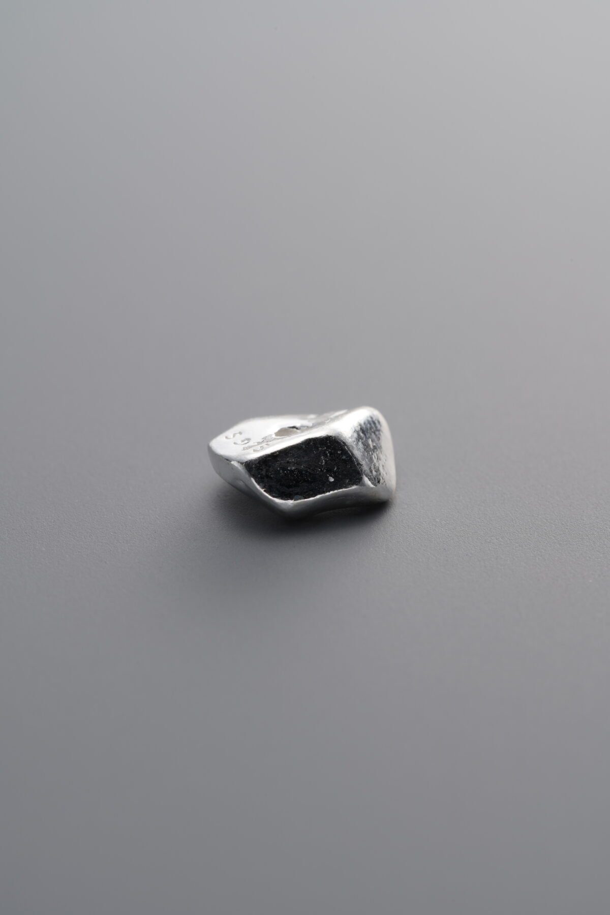 Irregular Silver Chip