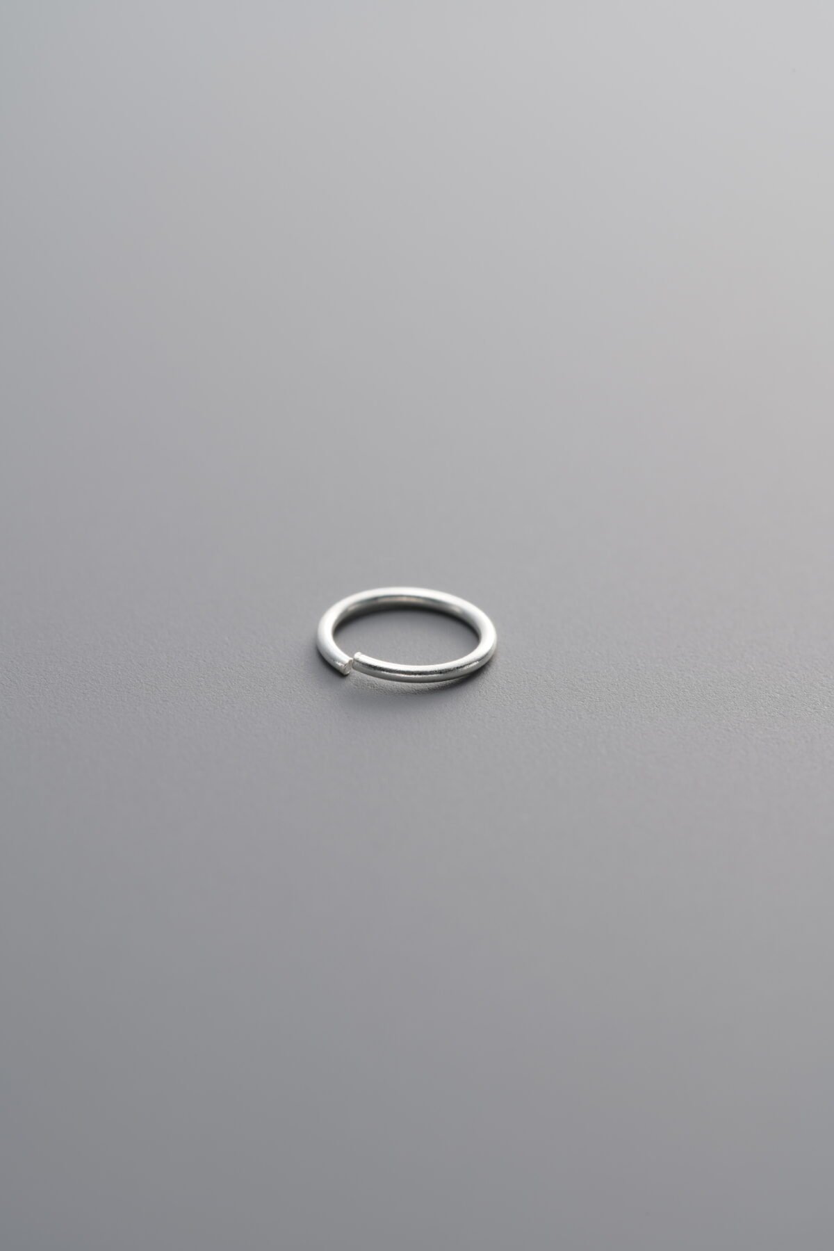 925 Sterling Silver-Bright-Open Jump Ring-5mm - Image 1