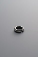 925 Silver-Vintage-Open Ring-6mm