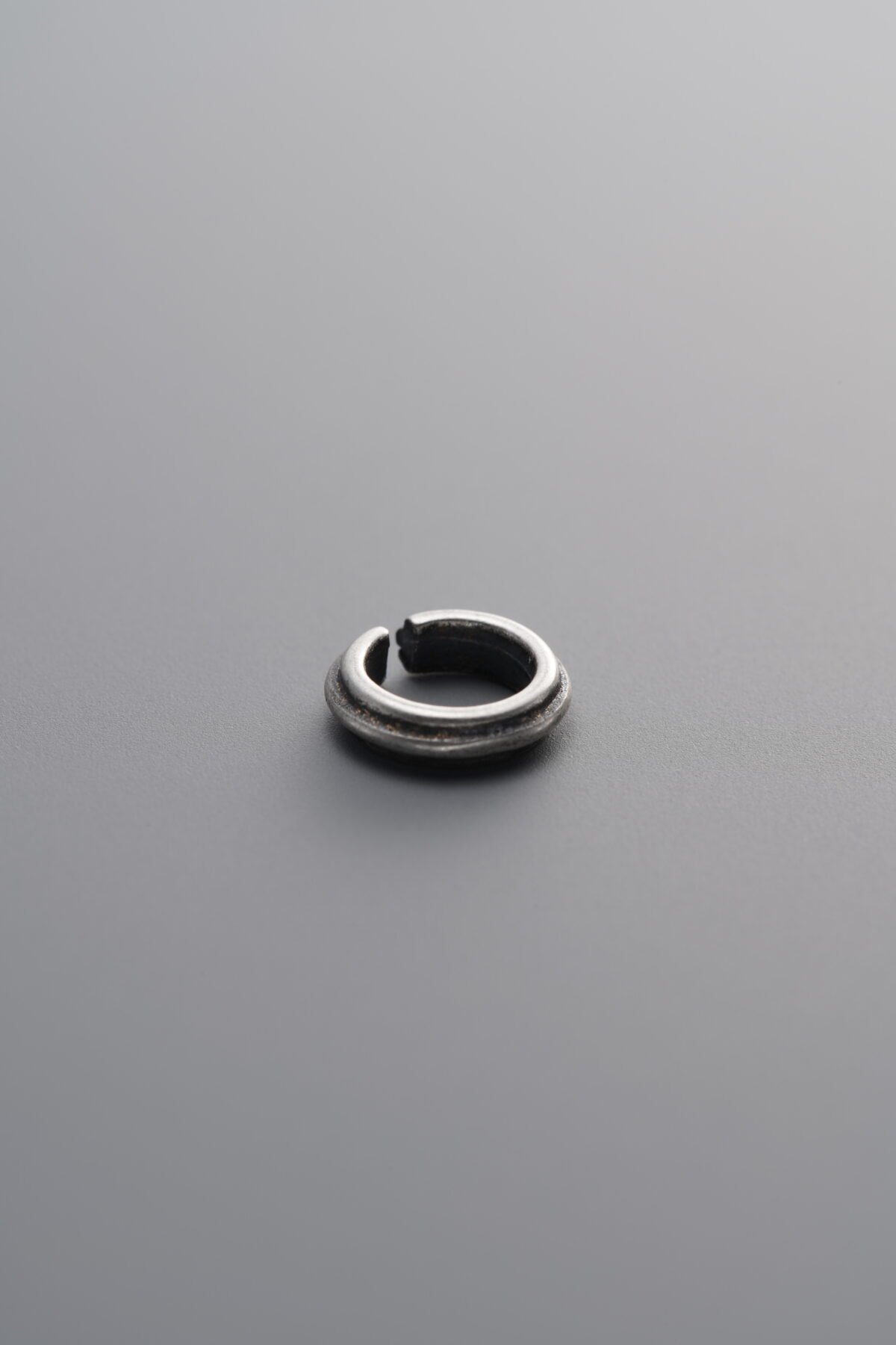 925 Sterling Silver-Antiqued-Open Jump Ring-6mm - Image 4