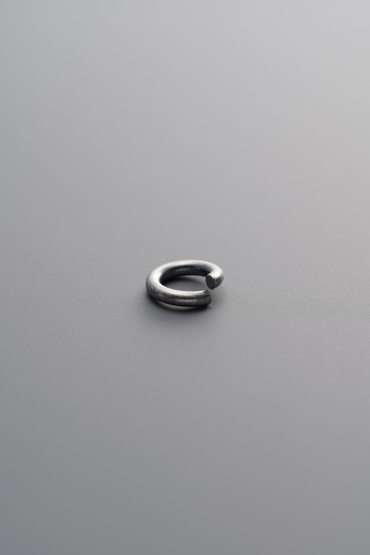925 Sterling Silver-Antiqued-Open Jump Ring-5mm - Image 1
