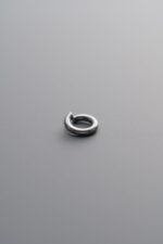 925 Sterling Silver-Antiqued-Open Jump Ring-5mm - Image 2