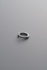925 Sterling Silver-Antiqued-Open Jump Ring-6mm - Image 4
