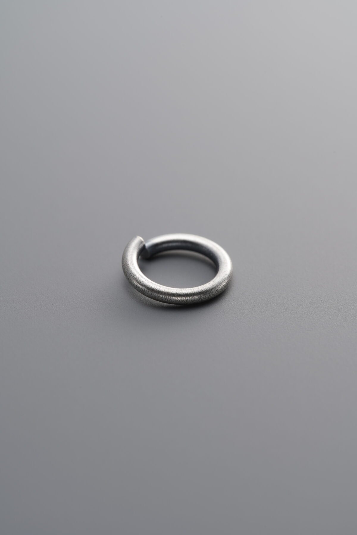 925 Sterling Silver-Antiqued-Open Jump Ring-8mm - Image 3
