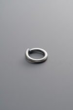 925 Silver-Vintage-Open Ring-8mm - Image 3