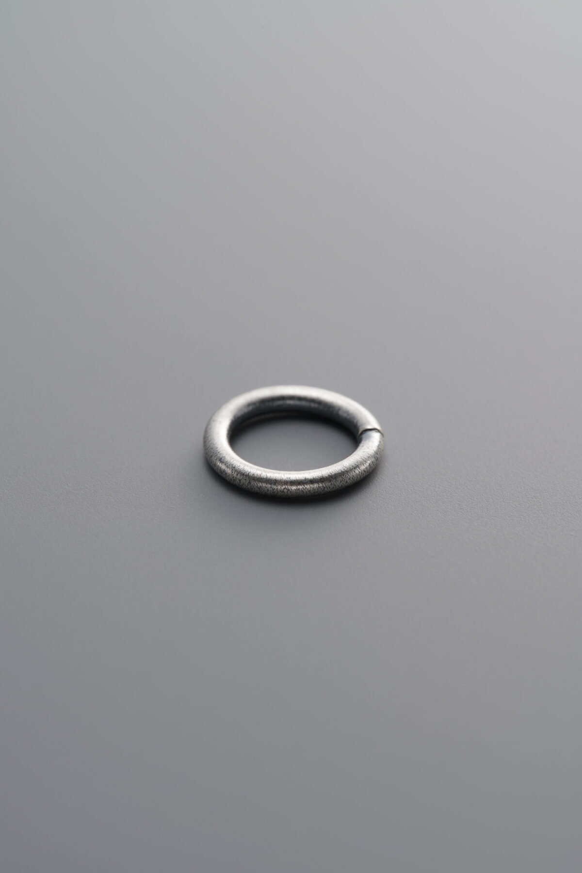 925 Sterling Silver-Antiqued-Open Jump Ring-8mm - Image 2
