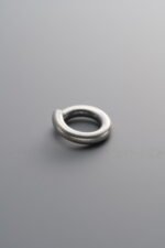925 Sterling Silver-Antiqued-Open Jump Ring-10mm - Image 3