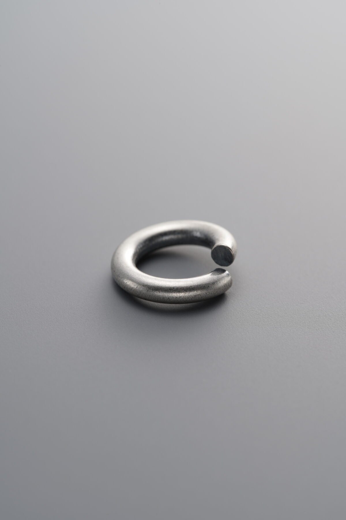 925 Sterling Silver-Antiqued-Open Jump Ring-10mm - Image 1
