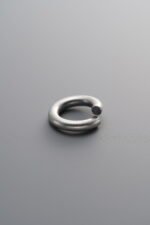 925 Sterling Silver-Antiqued-Open Jump Ring-10mm
