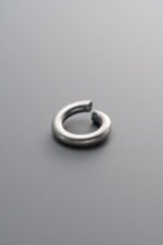 925 Sterling Silver-Antiqued-Open Jump Ring-10mm - Image 2