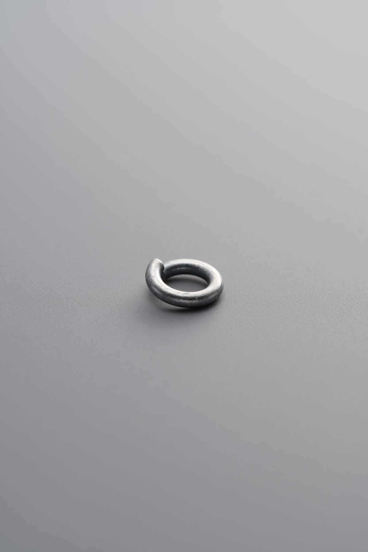 925 Sterling Silver-Antiqued-Open Jump Ring-5mm - Image 3