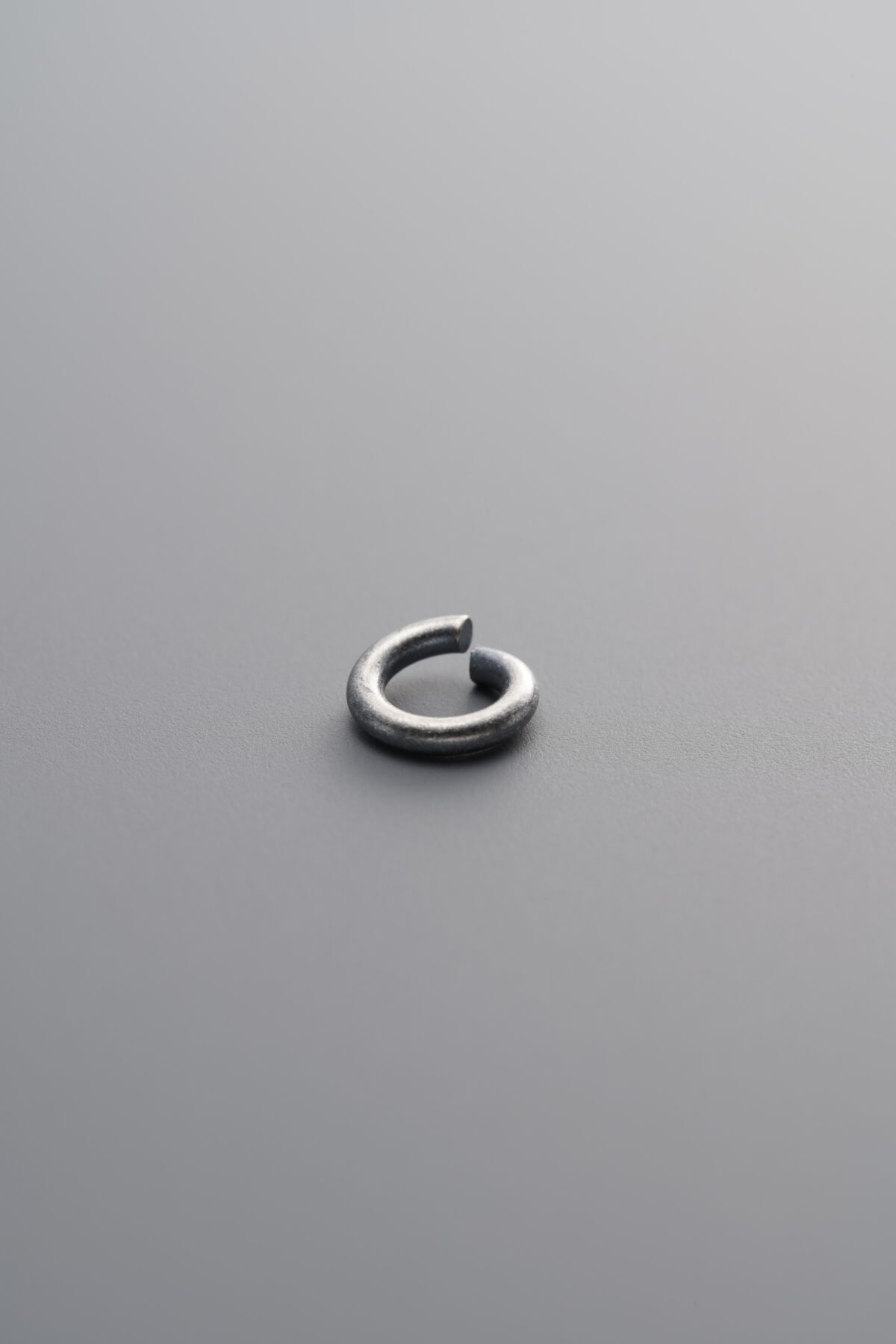 925 Sterling Silver-Antiqued-Open Jump Ring-5mm - Image 1