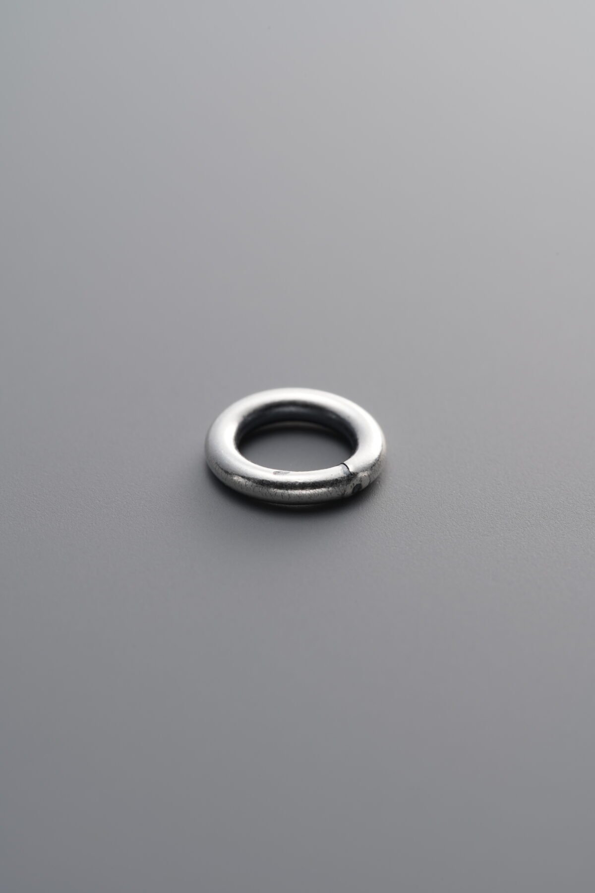 925 Sterling Silver-Antiqued-Open Jump Ring-8mm - Image 4