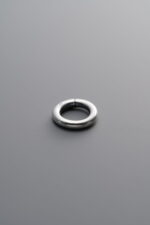 925 Sterling Silver-Antiqued-Open Jump Ring-8mm