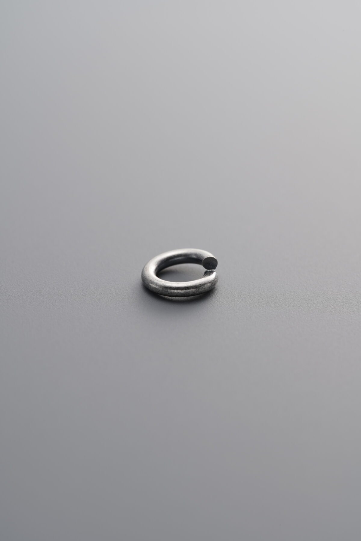 925 Sterling Silver-Antiqued-Open Jump Ring-5mm - Image 4