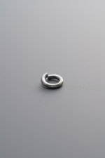 925 Silver-Vintage-Open Ring-5mm - Image 2