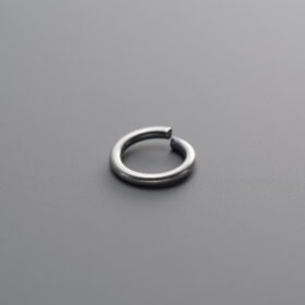 925 Silver-Vintage-Open Ring-7mm