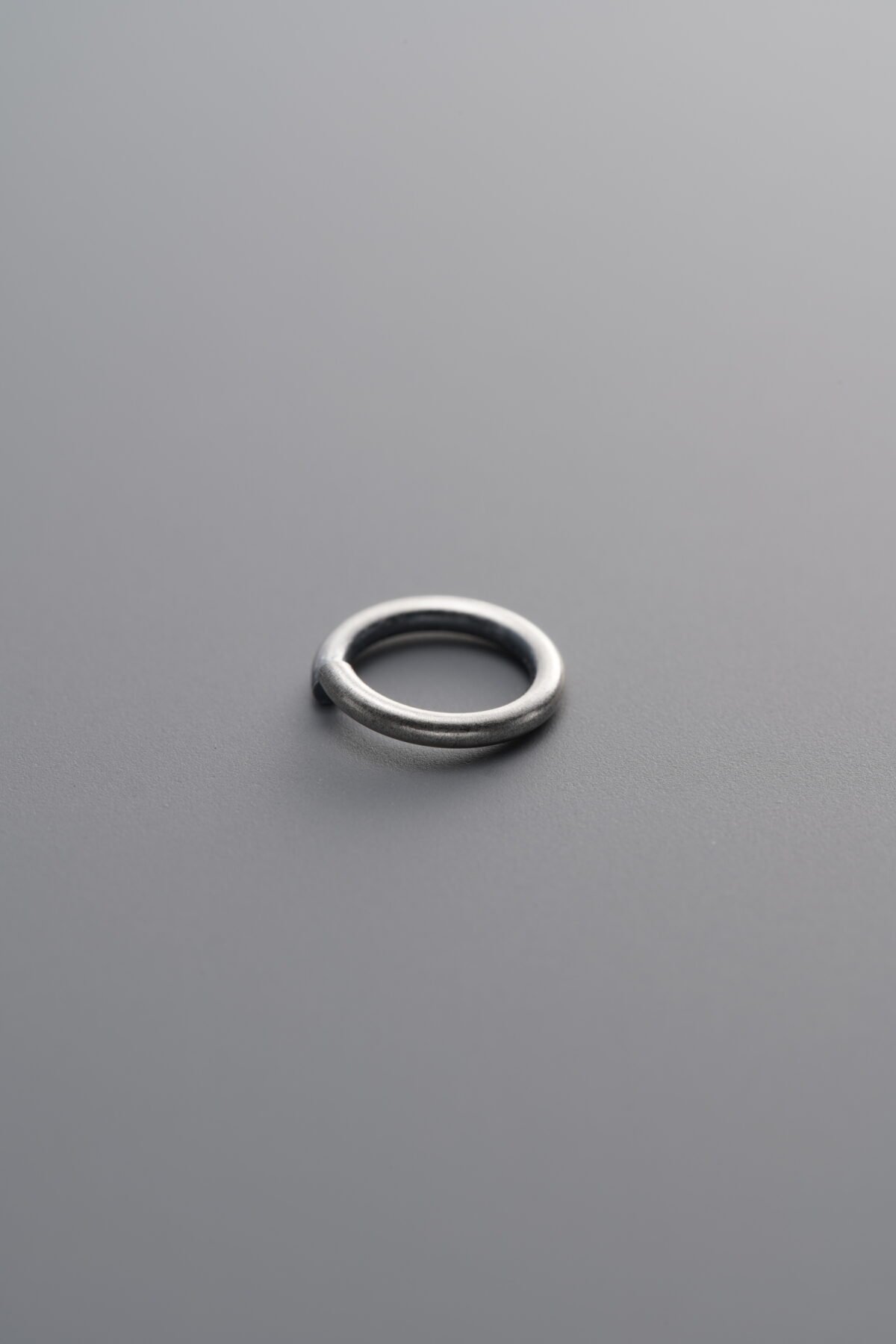 925 Sterling Silver-Antiqued-Open Jump Ring-7mm - Image 3