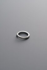 925 Sterling Silver-Antiqued-Open Jump Ring-7mm - Image 3