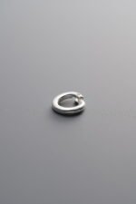 925 Silver-Plain-Open Ring-6mm - Image 3