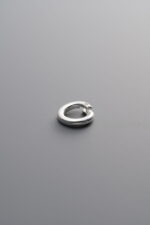 925 Sterling Silver-Bright-Open Jump Ring-6mm - Image 3