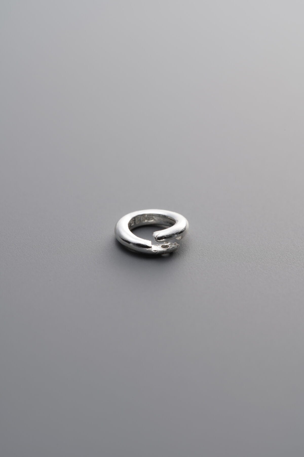 925 Sterling Silver-Bright-Open Jump Ring-6mm - Image 2