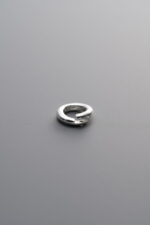 925 Sterling Silver-Bright-Open Jump Ring-6mm - Image 2