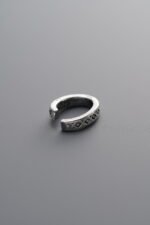 925 Sterling Silver-Antiqued-Open Jump Ring-9mm - Image 3