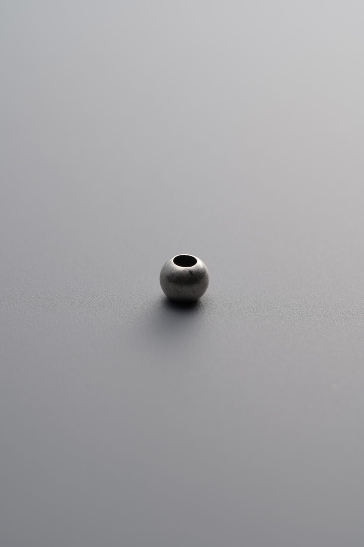 925 Sterling Silver-Antiqued-Round Bead Spacer Bead-3mm - Image 3