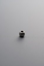 925 Sterling Silver-Antiqued-Round Bead Spacer Bead-3mm - Image 2