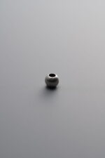 925 Sterling Silver-Antiqued-Round Bead Spacer Bead-3mm