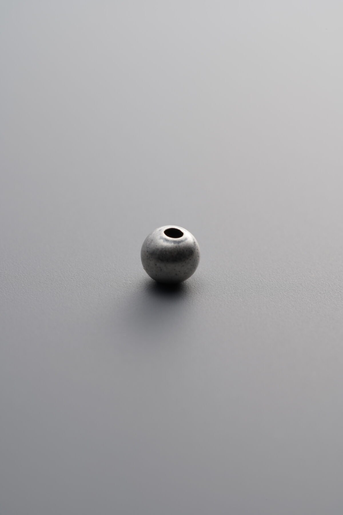 925 Sterling Silver-Antiqued-Round Bead Spacer Bead-4mm - Image 4