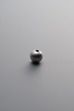 925 Sterling Silver-Antiqued-Round Bead Spacer Bead-4mm - Image 3