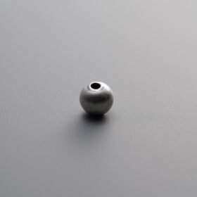 925 Sterling Silver-Antiqued-Round Bead Spacer Bead-4mm