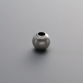 925 Sterling Silver-Antiqued-Round Bead Spacer Bead-5mm