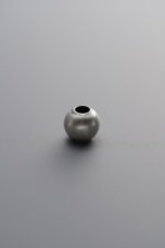 925 Sterling Silver-Antiqued-Round Bead Spacer Bead-5mm - Image 2