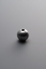 925 Sterling Silver-Antiqued-Round Bead Spacer Bead-6mm - Image 2