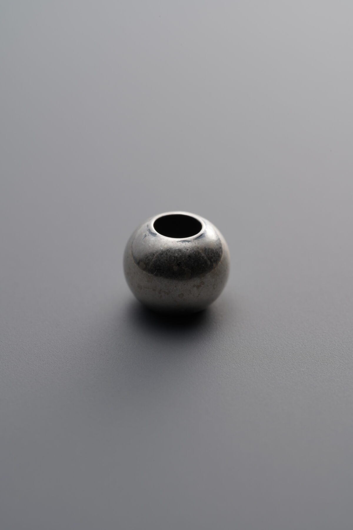 925 Sterling Silver-Antiqued-Round Bead Spacer Bead-7mm - Image 3
