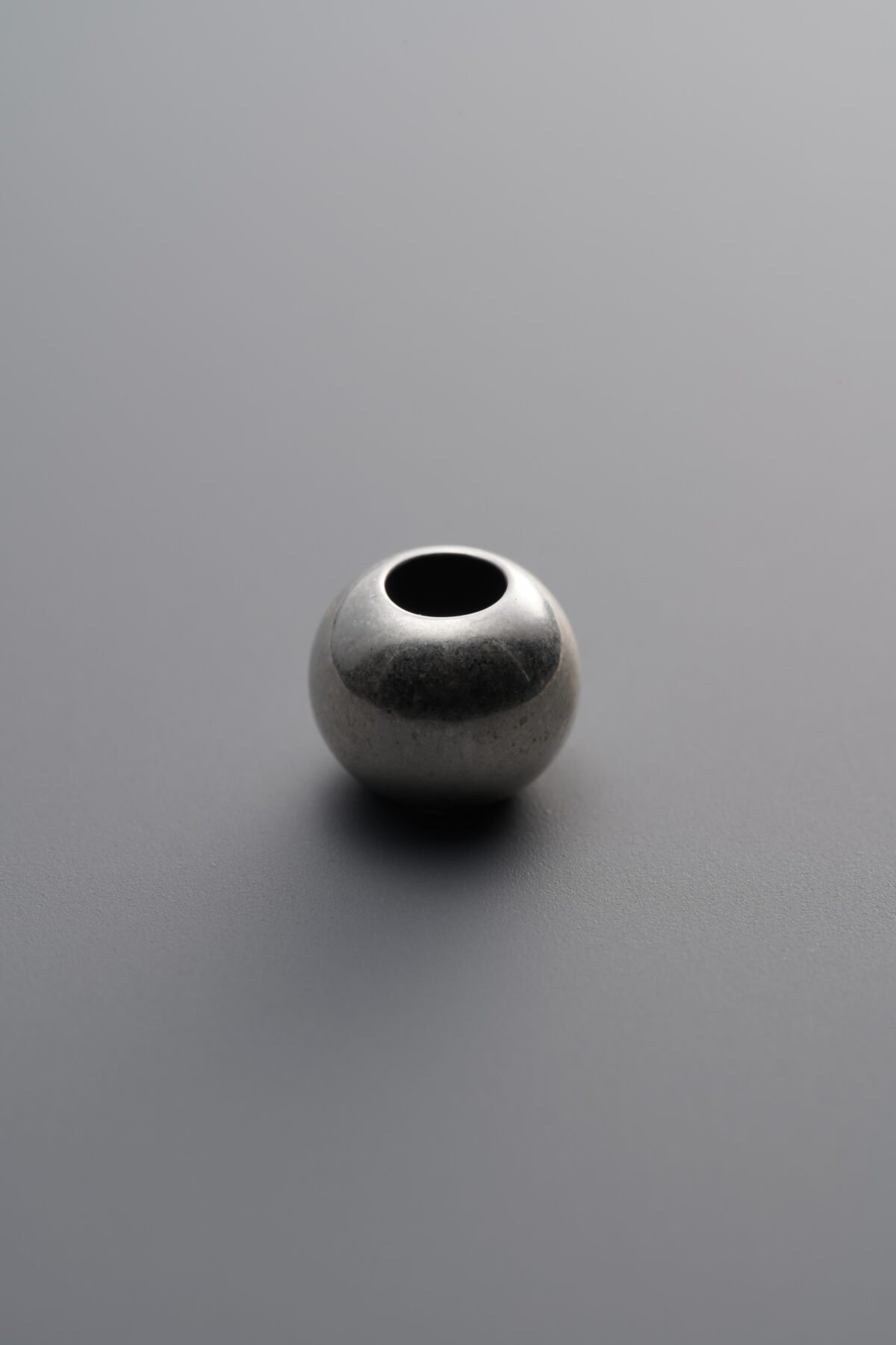 925 Sterling Silver-Antiqued-Round Bead Spacer Bead-7mm - Image 2