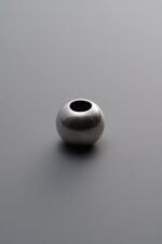 925 Sterling Silver-Antiqued-Round Bead Spacer Bead-7mm - Image 2