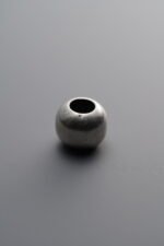 925 Sterling Silver-Antiqued-Round Bead Spacer Bead-8mm - Image 2