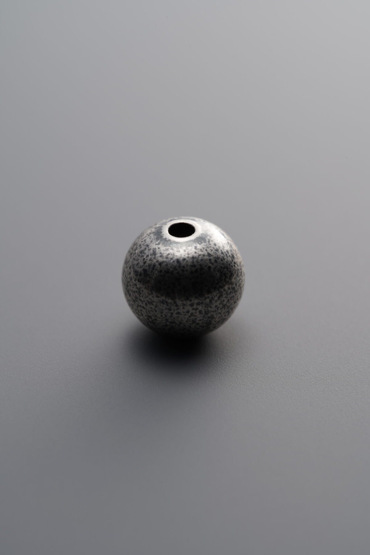 925 Sterling Silver-Antiqued-Round Bead Spacer Bead-8mm - Image 4