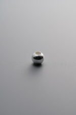 925 Sterling Silver-Bright-Round Bead Spacer Bead-4mm